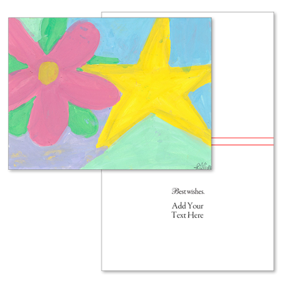 Flowers and Stars and Colors (Type Only)